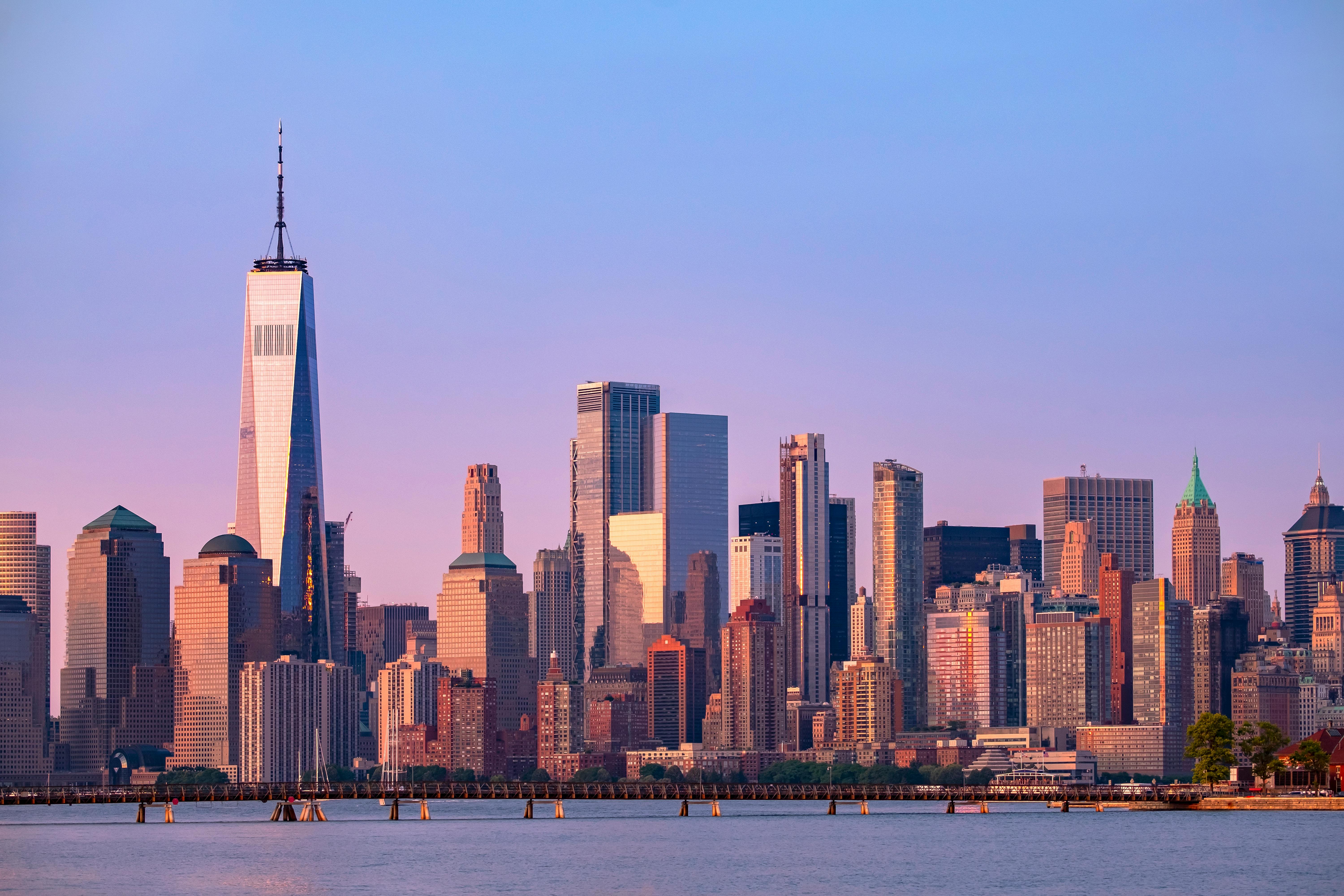 Scenic American landscape for travel